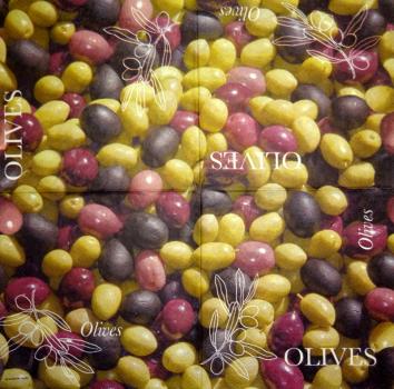 082 Olives - 3-ply (82) - ppd - Bistro